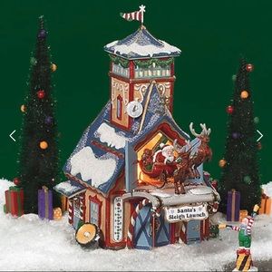 🎄Department 56 Santa’s Sleigh Launch🎄